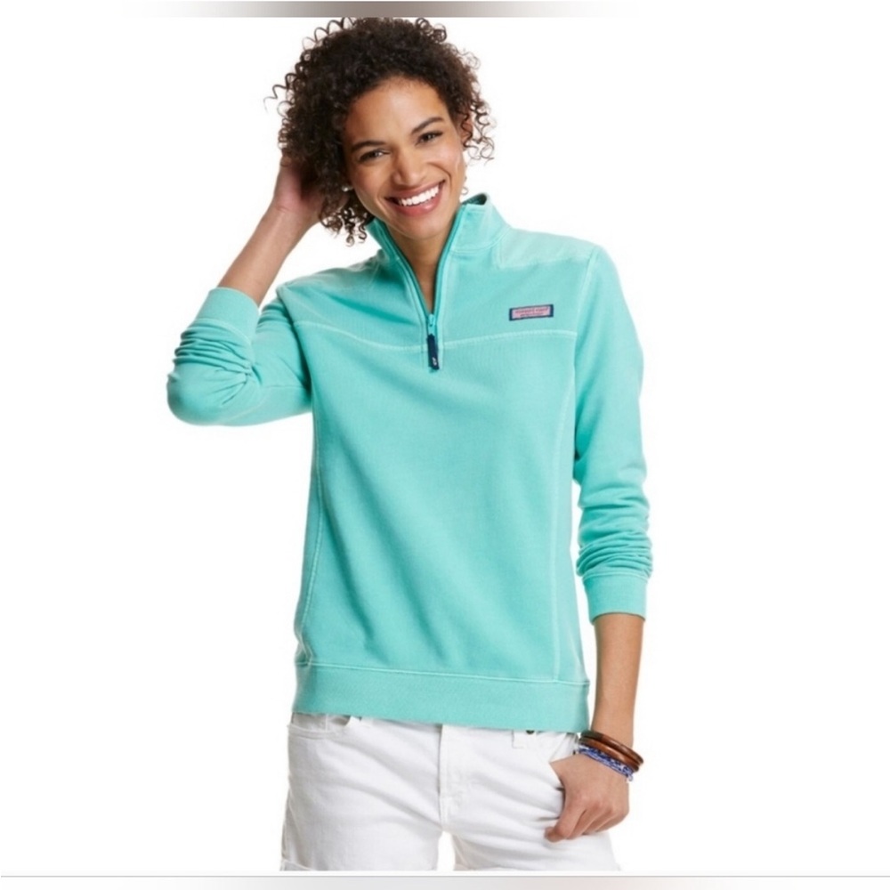 Vineyard Vines aqua shep shirt size small GUC